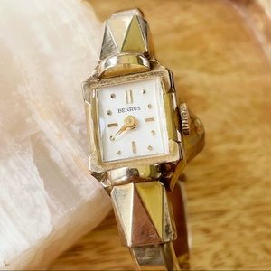 Vintage Ladies Bernus Watch 10k GF Swiss Made